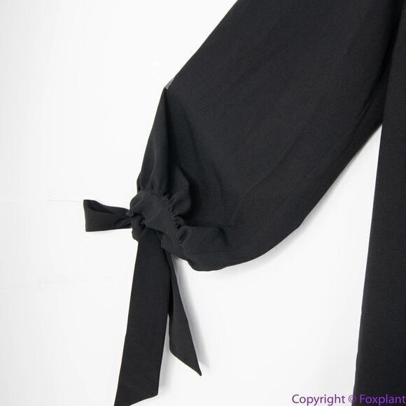 NEW Eloquii Black One Shoulder Dress with Buckle Detail, 18‎ - Picture 14 of 16